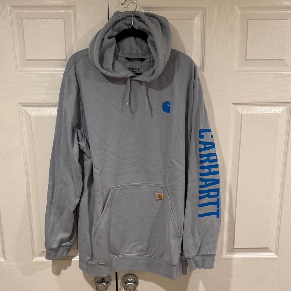 Carhartt Men's Blue Hoodie